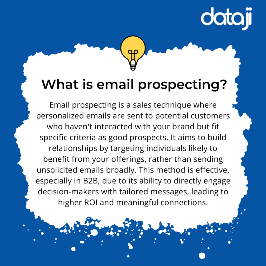 what is email prospecting