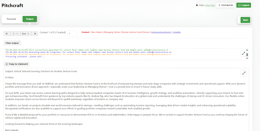 Email Marketing Pitchcraft i